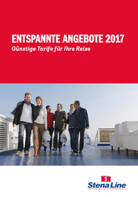 STENA LINE - Stena Line Katalog - Gruppenreisen & günstige Tarife für Ihre Reise - Entspannte Angebote 2018 bestellen