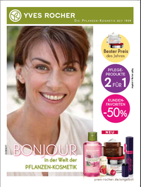 YVES ROCHER - Die Pflanzen-Kosmetik - Kennenlern-Katalog 2017 bestellen YVES ROCHER - Die Pflanzen-Kosmetik - Kennenlern-Katalog 2017 bestellen
