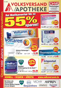 VOLKSVERSAND VERSANDAPOTHEKE - Volksversand Apotheken Online-Katalog - Gesundheitskatalog 2018 bestellen