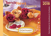 GÜNTHART - Günthart Katalog - Trends-News-Classics - Feine Dekore für Konditorei & Confiserie - Katalog 2018 bestellen