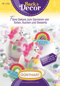 GÜNTHART - Günthart Katalog - Back & Dekor - Feine Dekore zum Garnieren - blätterbarer Online-Katalog 2018 bestellen