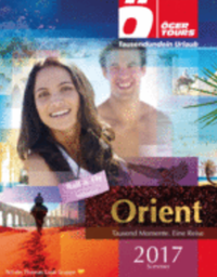 ÖGER TOURS - ÖGER TOURS KATALOG - ORIENT SOMMER 2018 bestellen ÖGER TOURS - ÖGER TOURS KATALOG - ORIENT SOMMER 2018 bestellen