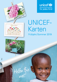 UNICEF DEUTSCHLAND - UNICEF Karten Frühjahr/Sommer 2019 - Helfen Sie mit! bestellen UNICEF DEUTSCHLAND - UNICEF Karten Frühjahr/Sommer 2019 - Helfen Sie mit! bestellen