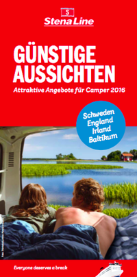 STENA LINE - Stena Line Katalog - Camping Freiheit auf allen Wegen - blätterbarer Online-Katalog 2016 bestellen